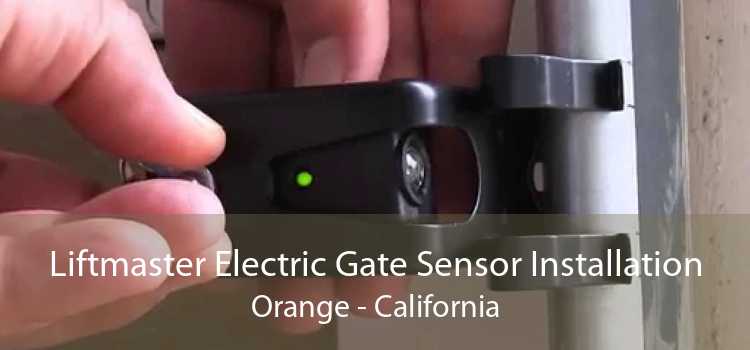 Liftmaster Electric Gate Sensor Installation Orange - California