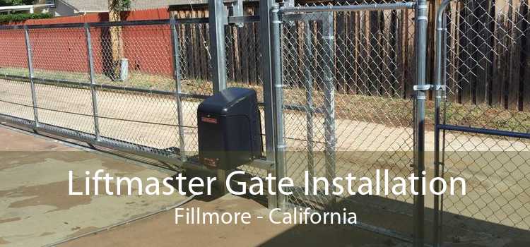 Liftmaster Gate Installation Fillmore - California