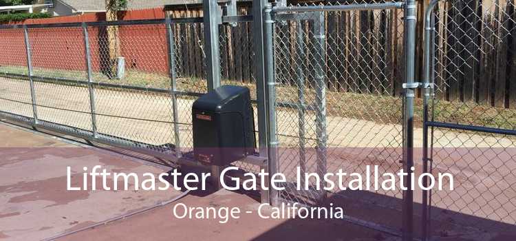 Liftmaster Gate Installation Orange - California