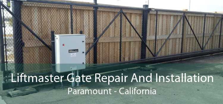 Liftmaster Gate Repair And Installation Paramount - California