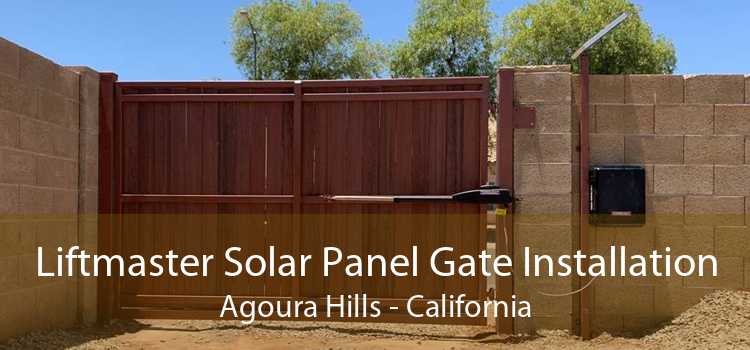 Liftmaster Solar Panel Gate Installation Agoura Hills - California