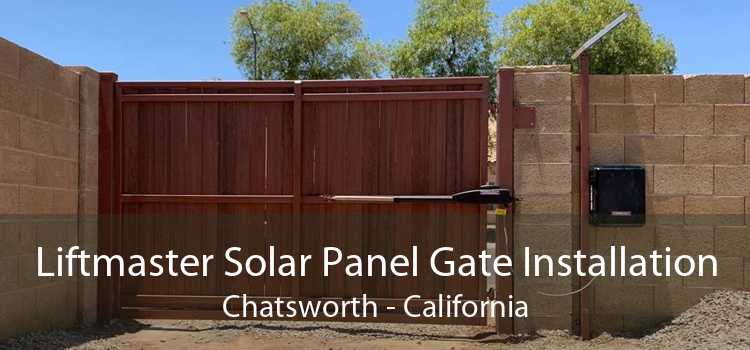 Liftmaster Solar Panel Gate Installation Chatsworth - California