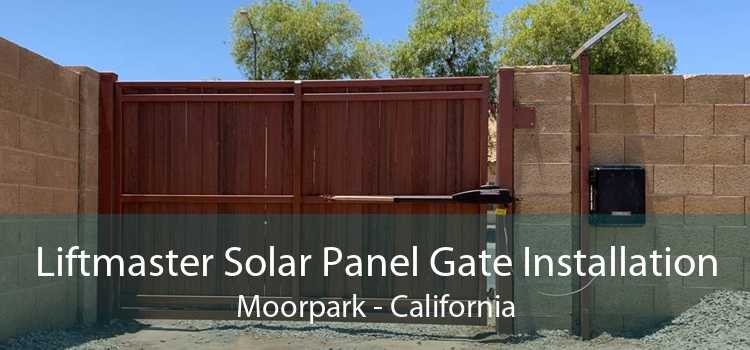 Liftmaster Solar Panel Gate Installation Moorpark - California