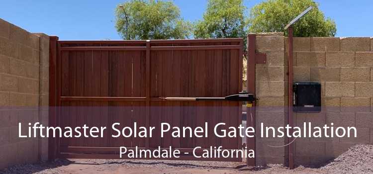 Liftmaster Solar Panel Gate Installation Palmdale - California