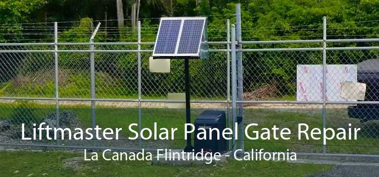 Liftmaster Solar Panel Gate Repair La Canada Flintridge - California