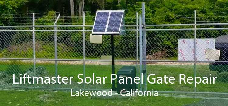 Liftmaster Solar Panel Gate Repair Lakewood - California