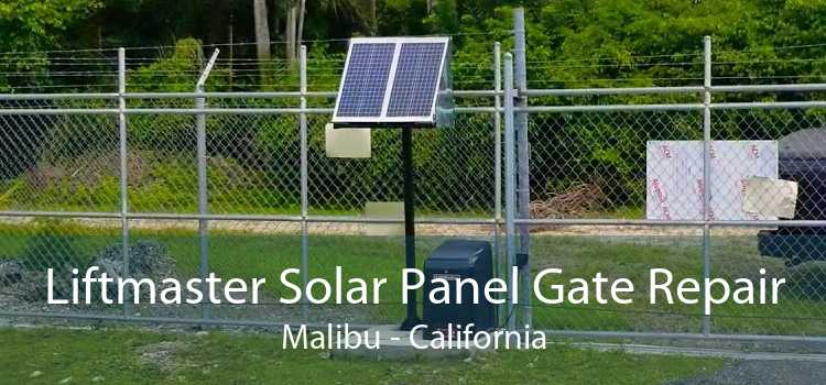 Liftmaster Solar Panel Gate Repair Malibu - California