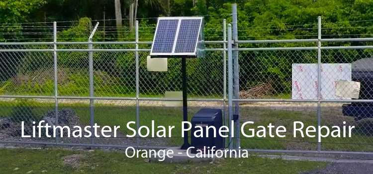 Liftmaster Solar Panel Gate Repair Orange - California