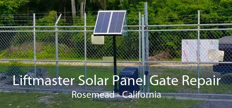 Liftmaster Solar Panel Gate Repair Rosemead - California