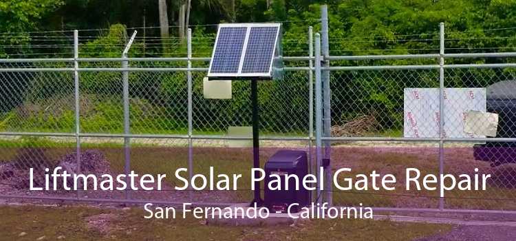 Liftmaster Solar Panel Gate Repair San Fernando - California