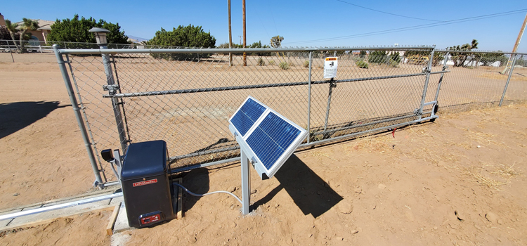 Ojai Liftmaster Solar Panel Electric Gates Repair